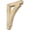 Ekena Millwork Thorton Craftsman Rough Sawn Bracket, Douglas Fir, 4"W x 24"D x 32"H BKT04X24X32THR04RDF - alternate 1